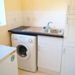 Kitchen with white goods in Milton Keynes rental property