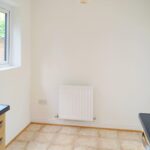 Open plan kitchen and dining area in Milton Keynes rental property