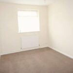 Unfurnished bedroom with brown carpet in house for rent Milton Keynes