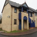 Exterior of one bedroom ground floor flat to rent Milton Keynes